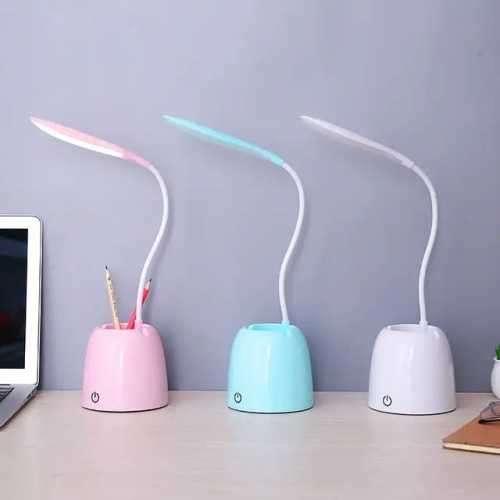 Desk Lamps Touch Dimmable Eyecaring LED Desk lamp with pen Holder